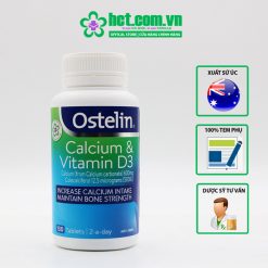 Viên uống bổ sung canxi vitamin d3 ostelin