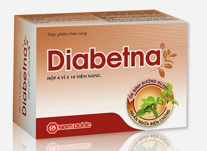 Viên uống hỗ trợ điều trị tiểu đường Diabetna - thực phẩm chức năng cho người tiểu đường