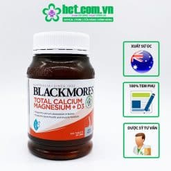 Viên Uống Blackmores Total Calcium & Magnesium + D3