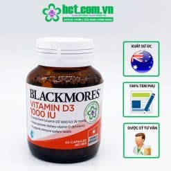Viên uống bổ sung Vitamin D3 1000IU Blackmores