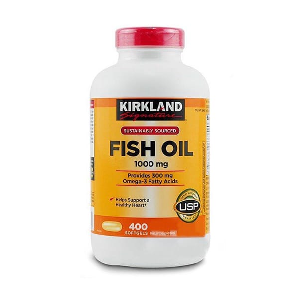 Viên uống Omega 3 Fish Oil Kirkland