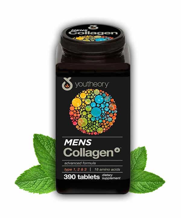Collagen Men - Youtheory Mens Collagen type 1 2 & 3