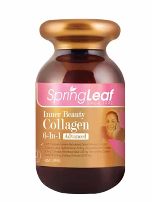 Viên uống Collagen 6 in 1 Spring Leaf Inner Beauty 