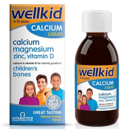 Canxi dạng nước cho bé Wellkid Calcium Liquid